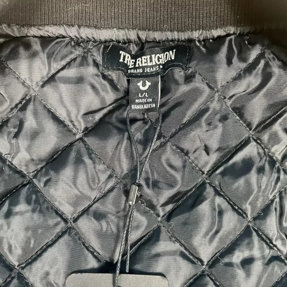 True-religion Men's Black Jacket